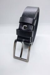 Erkek Hakiki Deri Kemer Siyah