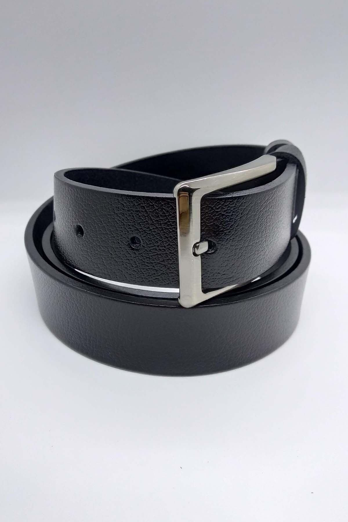 Hakiki Deri Erkek Kemer Siyah