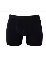 Arma Pamuklu Likralı Uzın Paçalı Erkek Gri Boxer 6'lı Paket Siyah - XL