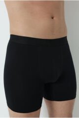 Arma Pamuklu Likralı Uzın Paçalı Erkek Gri Boxer 6'lı Paket Siyah - 2XL