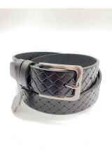 Siyah Erkek Hakiki Deri Kemer