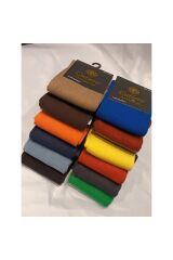 Erkek 6 Çift Bambu Dikişsiz Uzun Renkli Çorap