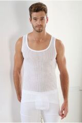 Arma Premium %100 Pamuklu 3'lü Paket Fileli Erkek Atlet