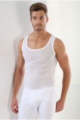 Arma Premium %100 Pamuklu 3'lü Paket Fileli Erkek Atlet