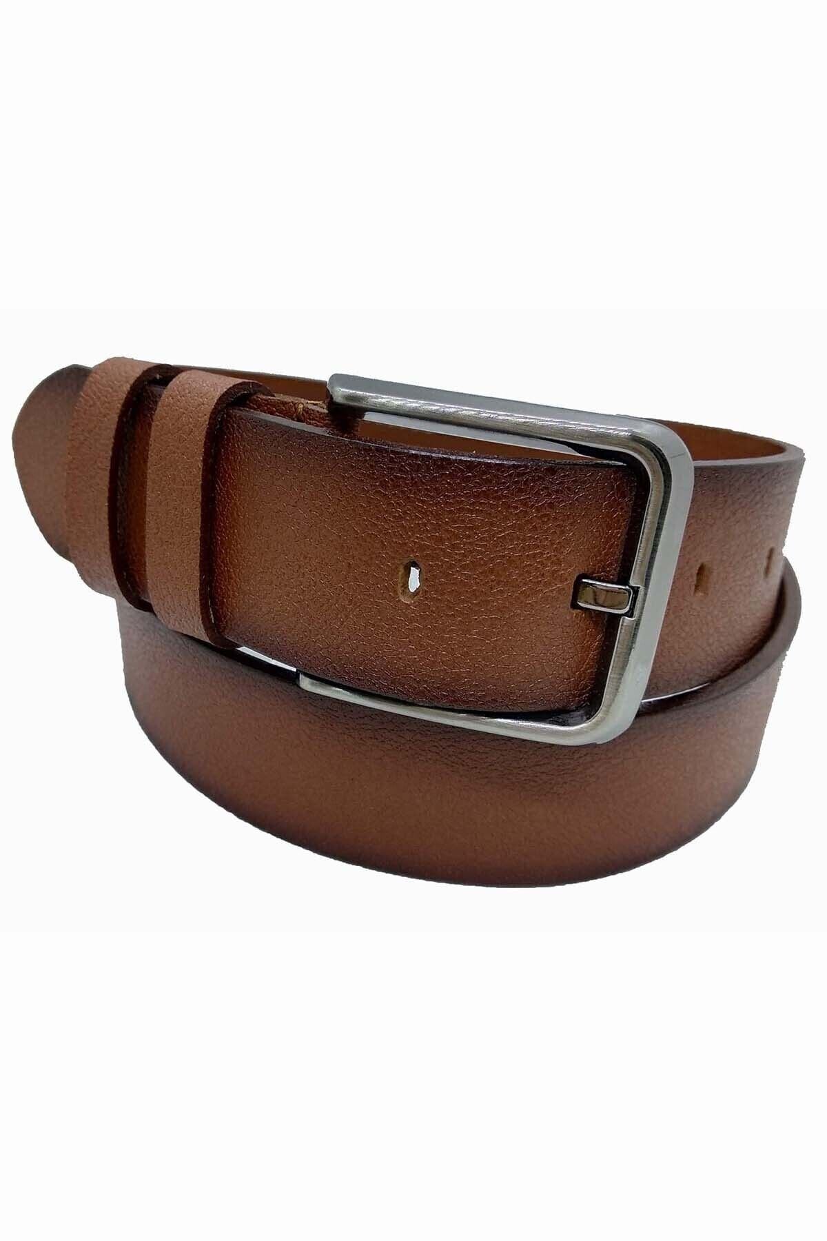 Unisex Kahverengi Kemer Taba - 110 Cm