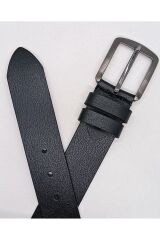 Unisex Kahverengi Kemer Siyah - 115 Cm