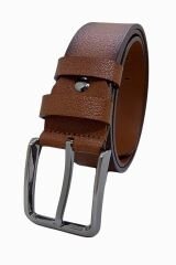 4 Cm Hakiki Deri Taba Erkek Kemer Taba - 115 Cm